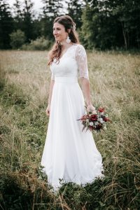 Korzetové svadobné šaty