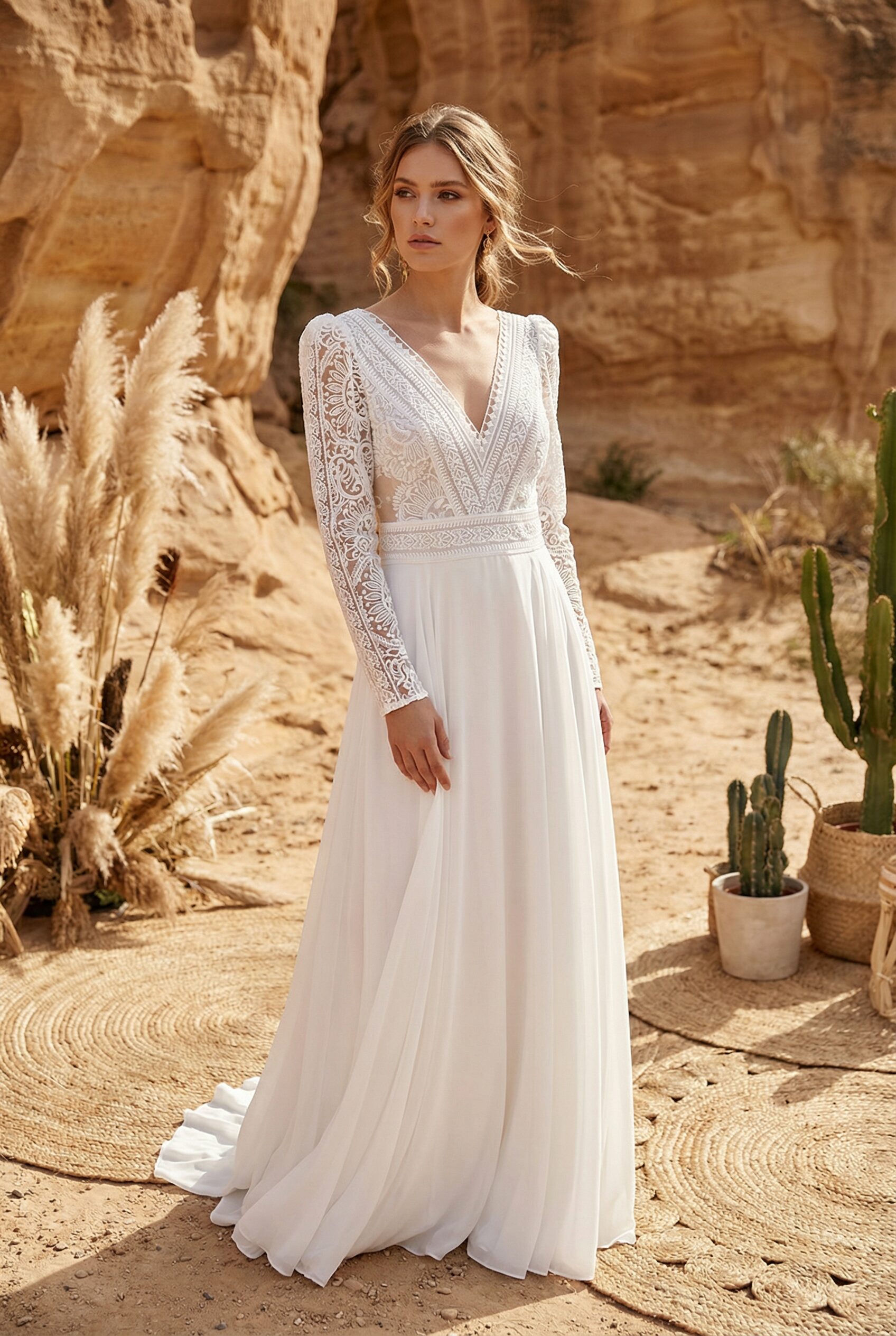 Boho geometrické