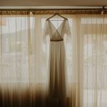 Zavinovacie svadobné šaty
