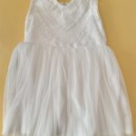Detské biele šaty