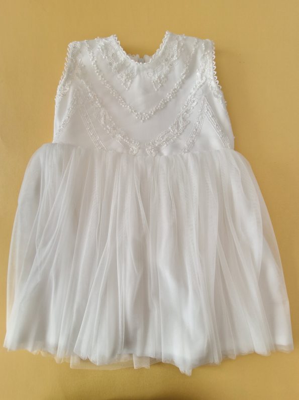 Detské biele šaty